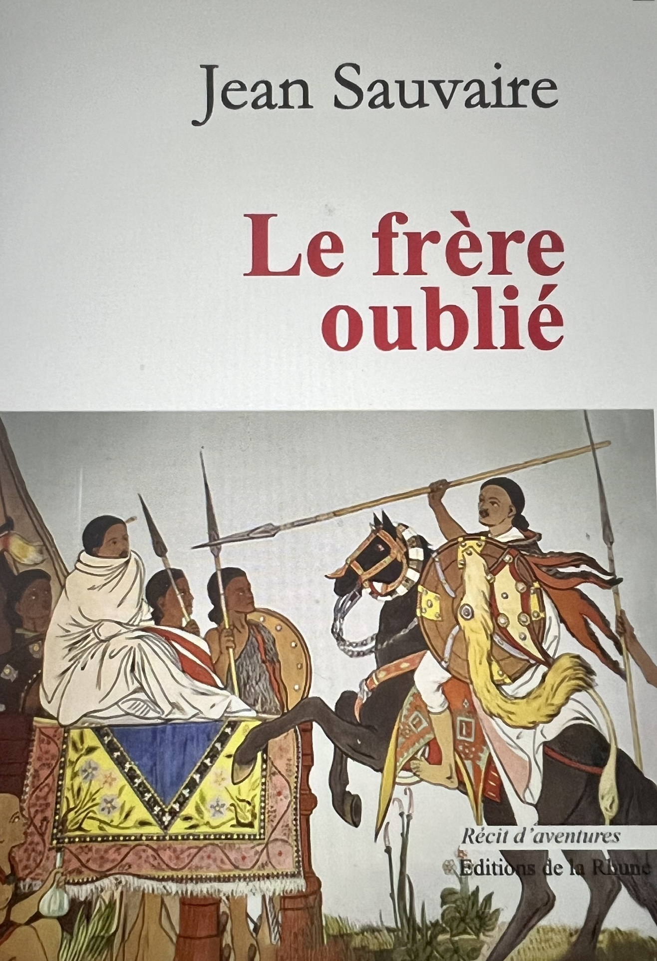 Photo de la couverture du livre le frère oublié.